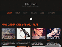 Tablet Screenshot of hitrendhawaii.com
